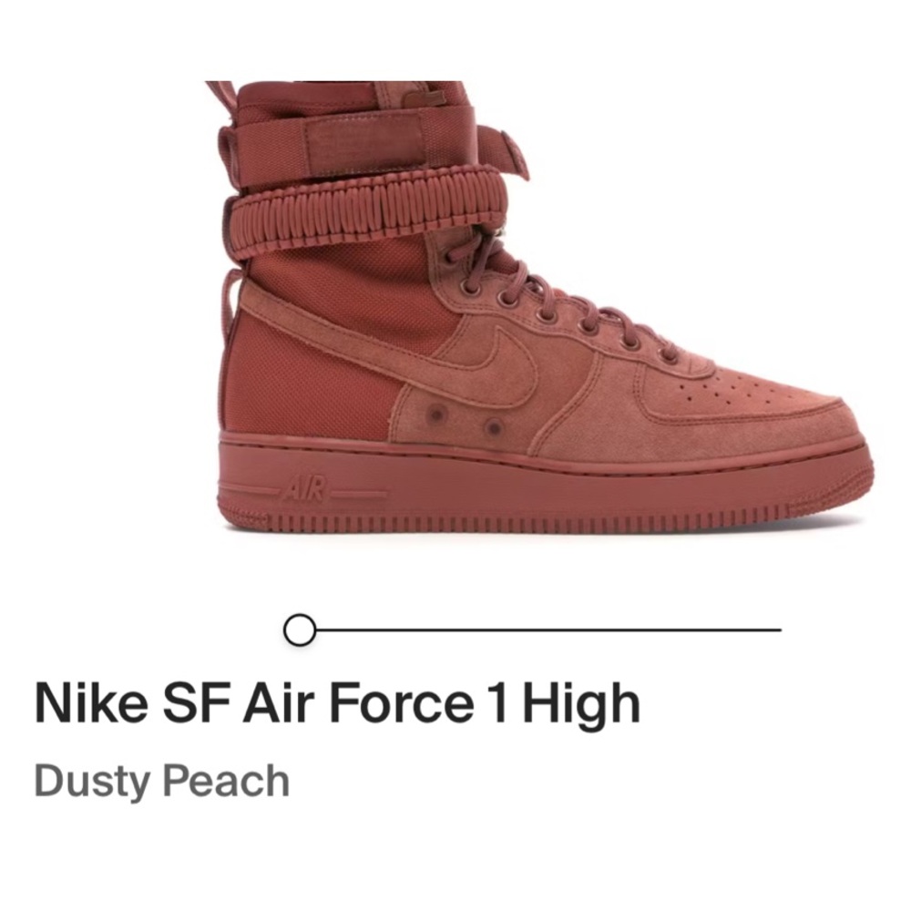Nike SF Air Force 1 High Dusty Peach Sneakers